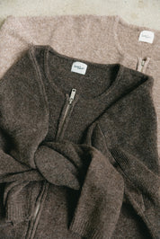 Knit Zip Sweater