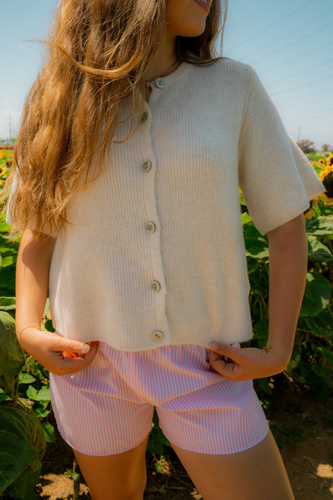 Short Sleeve Cardigan