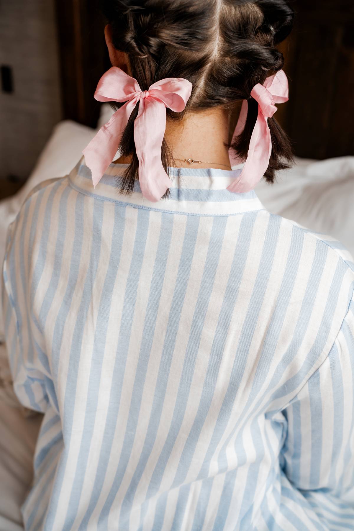 Stripe Cotton Robe