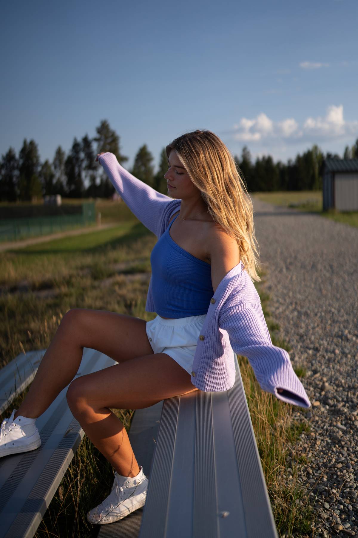 Lavender Fields Cardigan