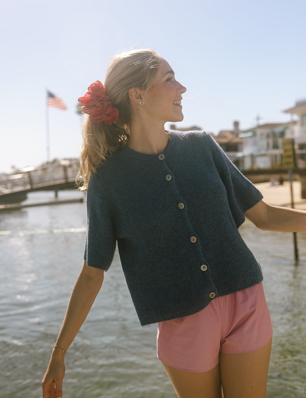 Short Sleeve Cardigan