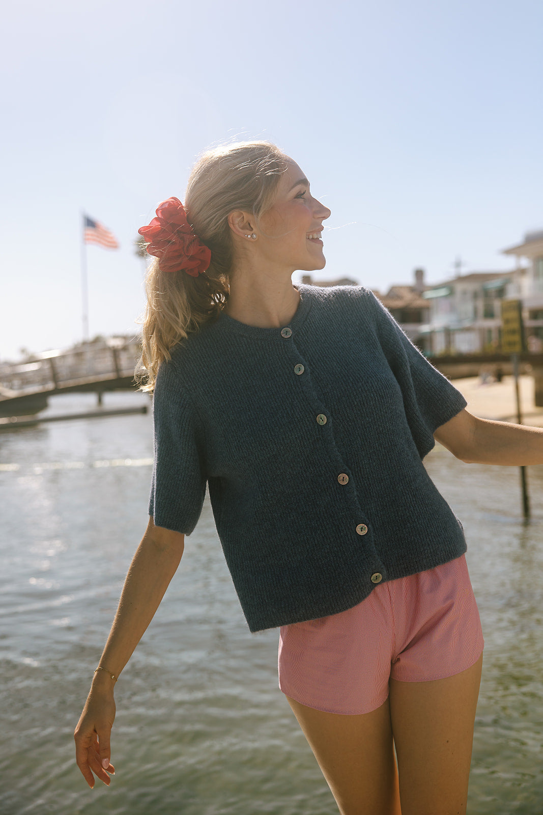 Short Sleeve Cardigan