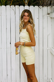 Rib Lounge Shorts - LEMONADE