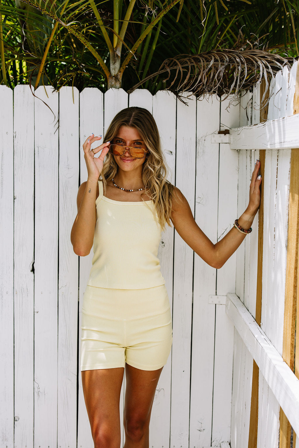 Rib Lounge Shorts - LEMONADE