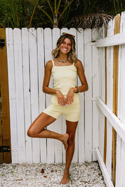 Rib Lounge Tank - LEMONADE